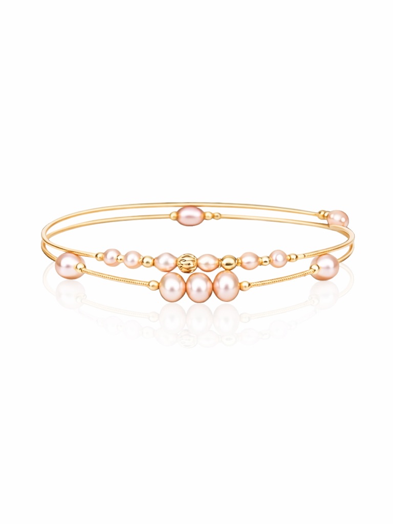 Natural Pearl Adjustable Romantic Bracelet The Esthelle